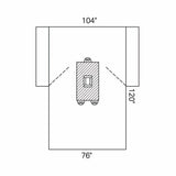 Abdominal Drape Laparotomy Drape 104 W X 76 W X 120 L Inch Sterile - BeHope