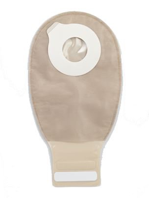 Ostomy Pouch Esteem Synergy®+ Two-Piece System 12 Inch Length Drainable - BeHope