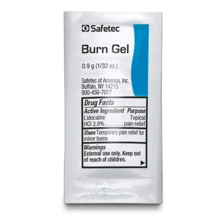 Burn Relief Topical Gel 0.9 Gram Individual Packet - BeHope