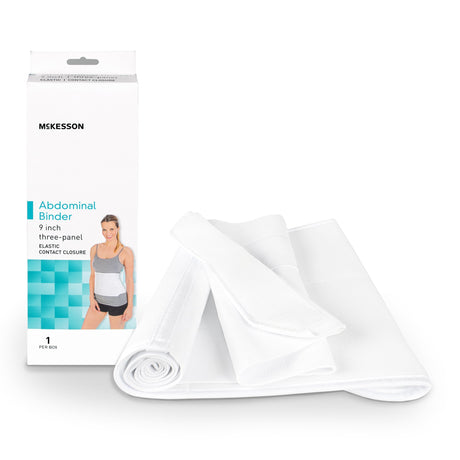 Abdominal Binder McKesson Small / Medium Hook and Loop Closure 30 to 45 Inch Waist Circumference 9 Inch Height Adult - BeHope