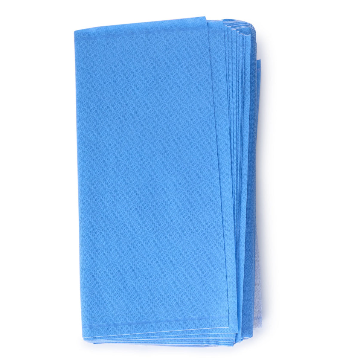 QUICK CHECK* H400 Sterilization Wrap White / Blue 24 X 24 Inch Dual Layer SMS Polypropylene Steam / EO Gas / Hydrogen Peroxide - BeHope