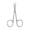 Stitch Scissors MeisterHand® Spencer 3-1/2 Inch Length OR / Surgical Grade German Stainless Steel NonSterile Finger Ring Handle Straight Blunt Tip / Blunt Tip - BeHope