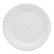 Plate Dart® Concorde® White Single Use Nonlaminated Foam 9 Inch Diameter - BeHope
