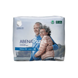 Unisex Adult Absorbent Underwear Abena Pants Pull On with Tear Away Seams Medium Disposable Moderate Absorbency