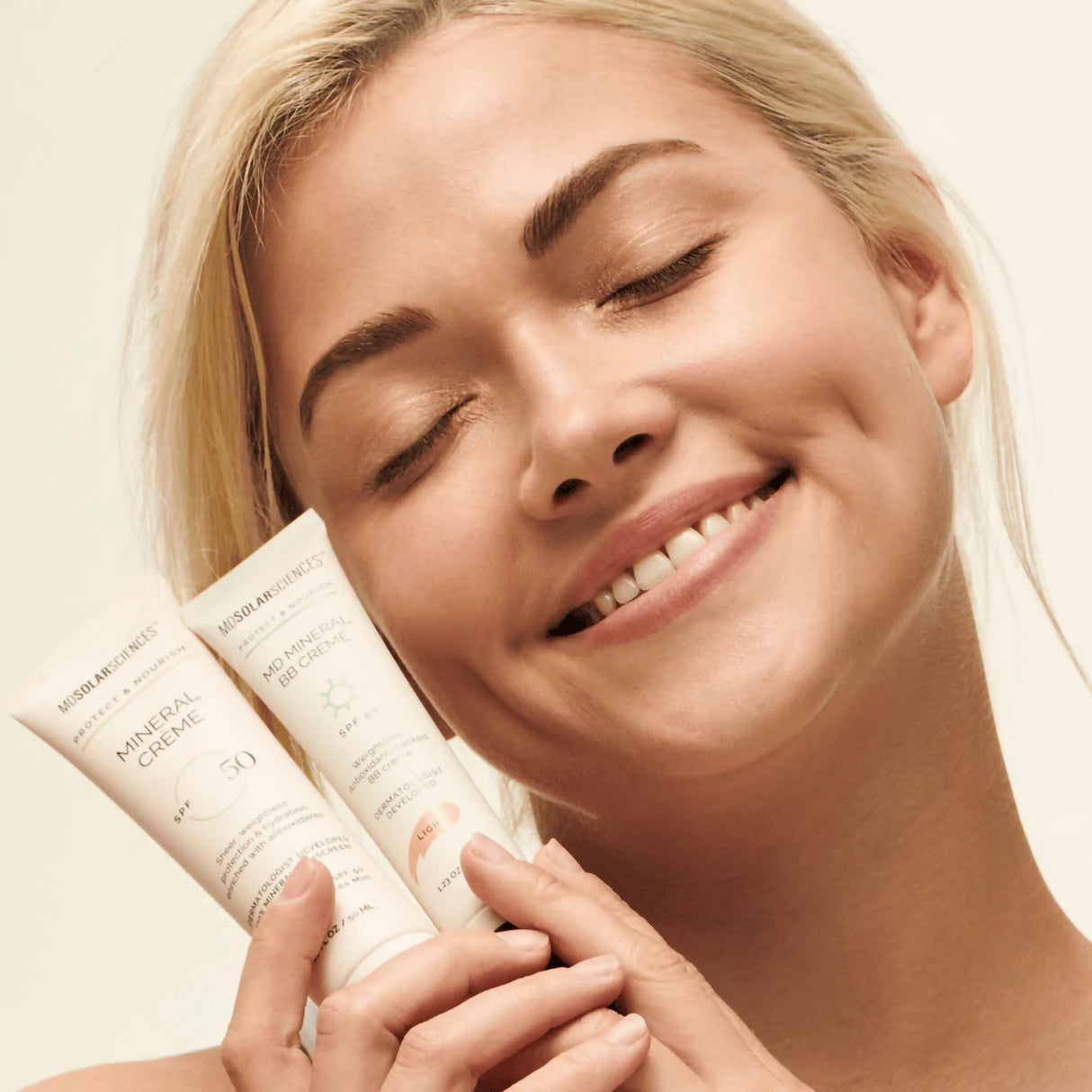 Sunscreen MDSolarSciences® Mineral Crème SPF 50 Cream 1.7 oz. Tube - BeHope