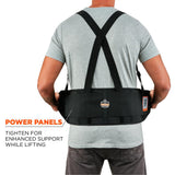 Occupational Back Support ProFlex® 1650 Economy Large Hook and Loop Closure 34 to 38 Inch Waist Circumference 7-1/2 Inch Height Adult - BeHope
