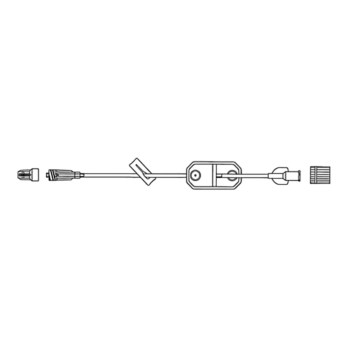IV Extension Set McKesson Standard Bore 9 Inch Tubing 1.2 Micron Filter Sterile - BeHope