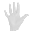 Exam Glove Halyard™ Large NonSterile Vinyl Standard Cuff Length Smooth White Not Rated - BeHope
