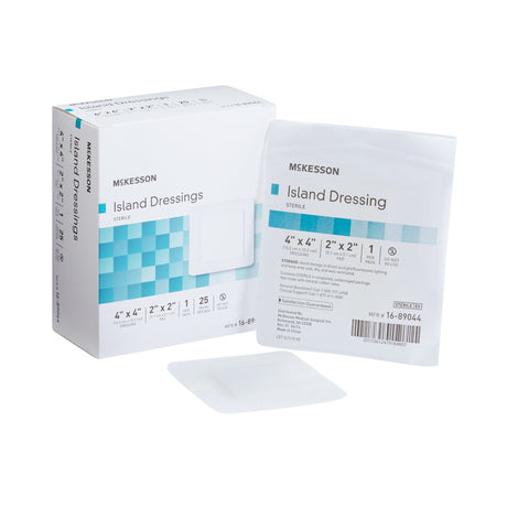 Island Dressing McKesson 4 X 4 Inch Square Sterile - BeHope