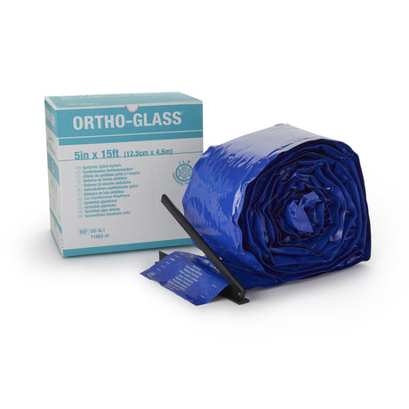 Padded Splint Roll ORTHO-GLASS® 5 Inch X 15 Foot Fiberglass White - BeHope