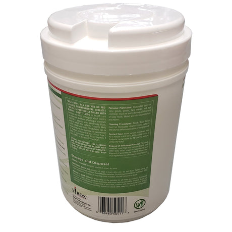 Surface Disinfectant Cleaner PREempt® Premoistened Cleanroom Manual Pull Wipe 160 Count Canister Unscented NonSterile - BeHope