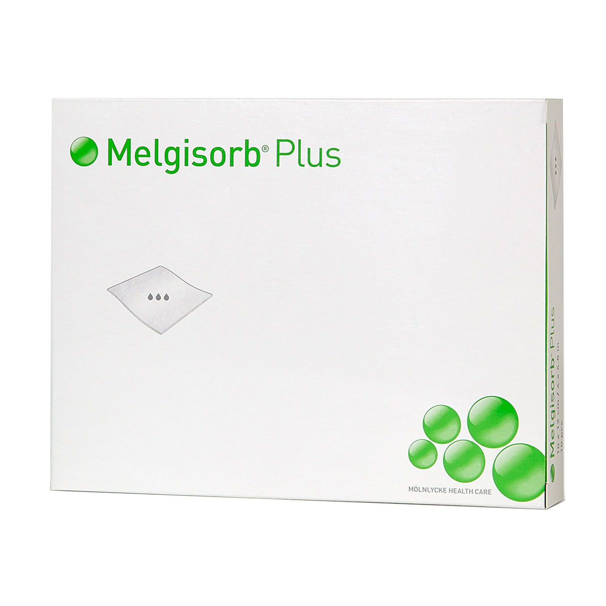 Alginate Dressing Melgisorb Plus 4 X 4 Inch Square