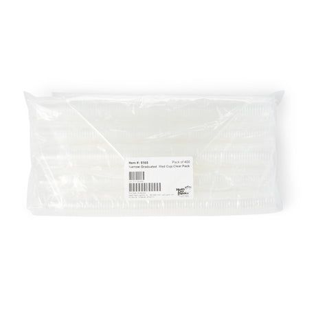 Medicine Cup Narrow 1 oz. Clear Plastic Disposable NonSterile - BeHope