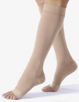 Compression Stocking Jobst® Relief Knee High Large Beige Open Toe - BeHope