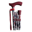Folding Cane Switch Sticks® Aluminum 32 to 37 Inch Height Berlin Print - BeHope