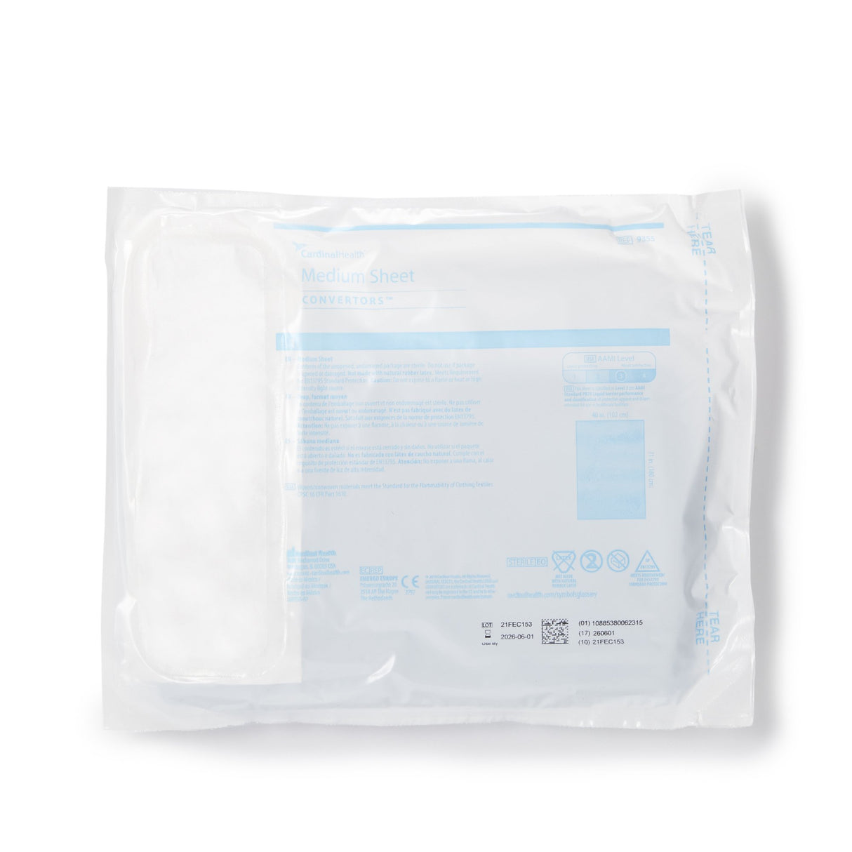 General Purpose Drape Medium Drape 40 W X 70 L Inch Sterile - BeHope