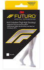 Anti-embolism Stocking 3M Futuro Thigh High Medium / Regular White Closed Toe - BeHope