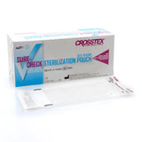 Sterilization Pouch Sure-Check® Ethylene Oxide (EO) Gas / Steam 2-1/4 X 4 Inch Transparent Self Seal Film - BeHope