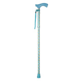 Folding Cane Switch Sticks® Aluminum 32 to 37 Inch Height Thames Print - BeHope