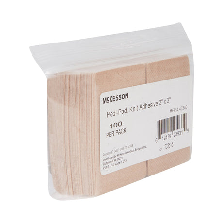 Protective Pad McKesson One Size Fits Most Adhesive Foot - BeHope