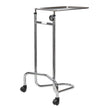 Mayo Instrument Stand McKesson Hand Operated Double Post California Style Small Tray - BeHope
