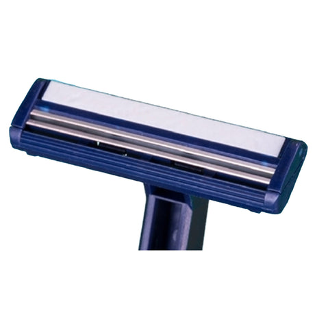 Personal Razor Val-U-Shave Single Edge Twin Blade NonSterile Disposable - BeHope