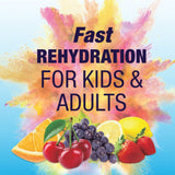 Oral Electrolyte Solution Pedialyte Powder Packs Fruit Punch / Grape / Apple / Strawberry Flavor 0.3 oz. Electrolyte
