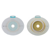 Ostomy Barrier SenSura® Mio Click Trim to Fit, Extended Wear Elastic Adhesive 70 mm Flange Yellow Code System 10 to 65 mm Opening - BeHope