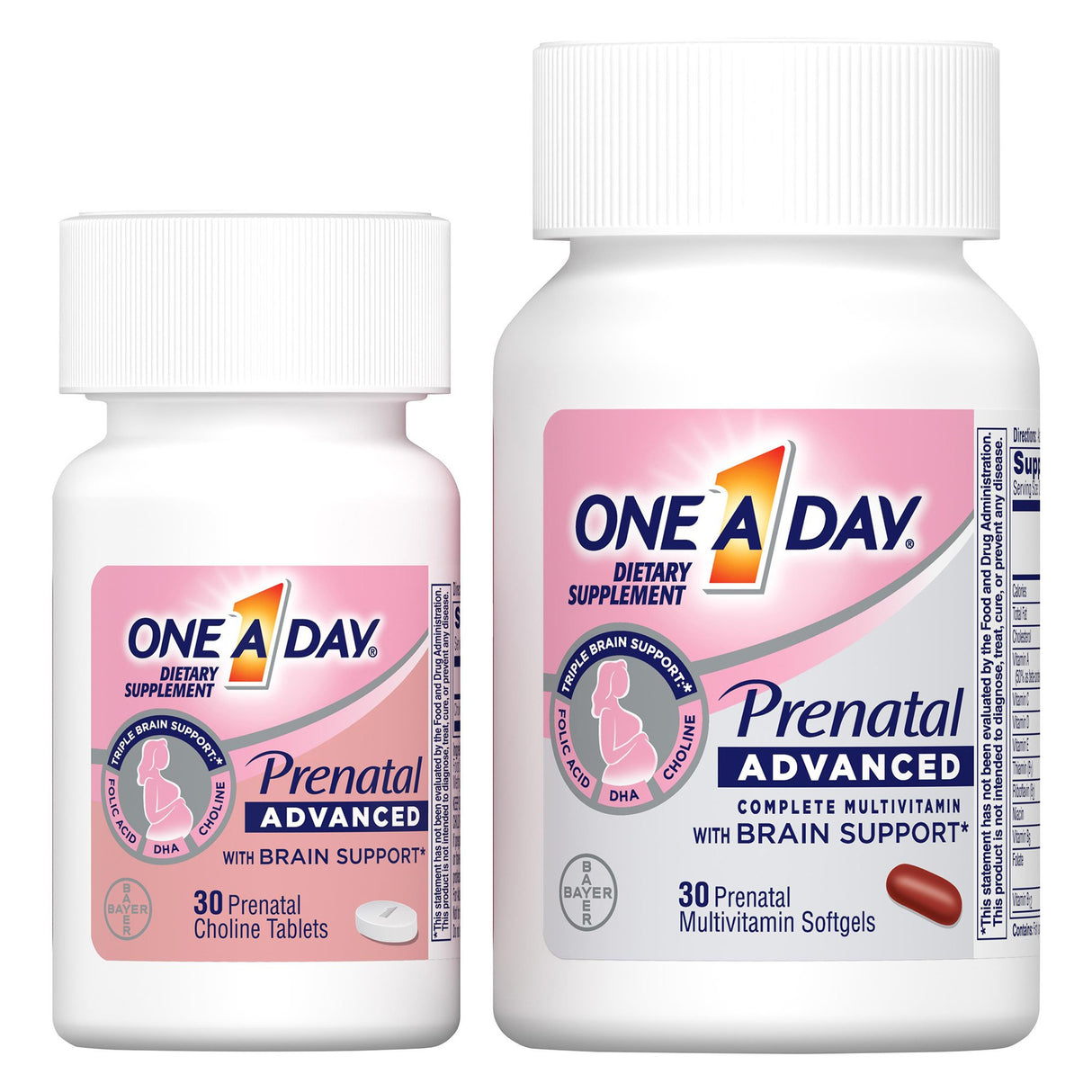 Prenatal Vitamin Supplement One A Day® Softgel 60 per Bottle - BeHope