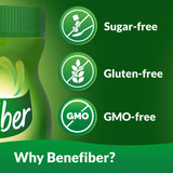 Oral Supplement Benefiber® Unflavored Powder 17.6 oz. Bottle - BeHope