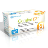 Standard Insulin Pen Needle Comfort EZ™ 31 Gauge 8 mm Length NonSafety - BeHope