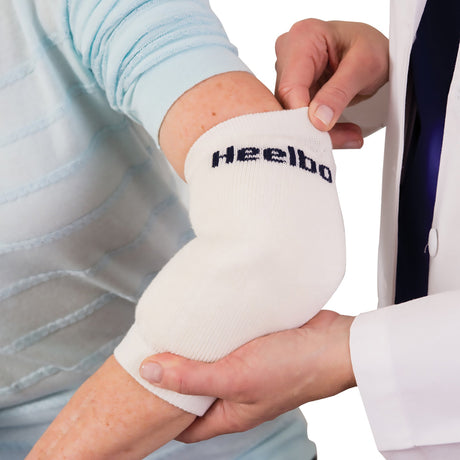 Heel / Elbow Protection Sleeve Heelbo® Large White - BeHope