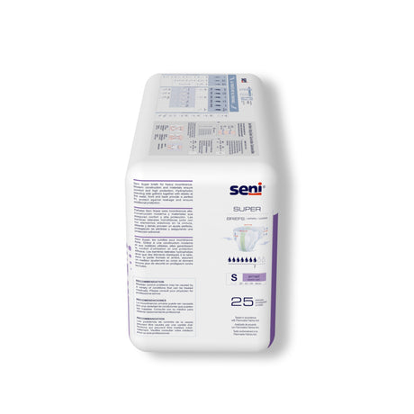 Unisex Adult Incontinence Brief Seni® Super Small Disposable Heavy Absorbency - BeHope
