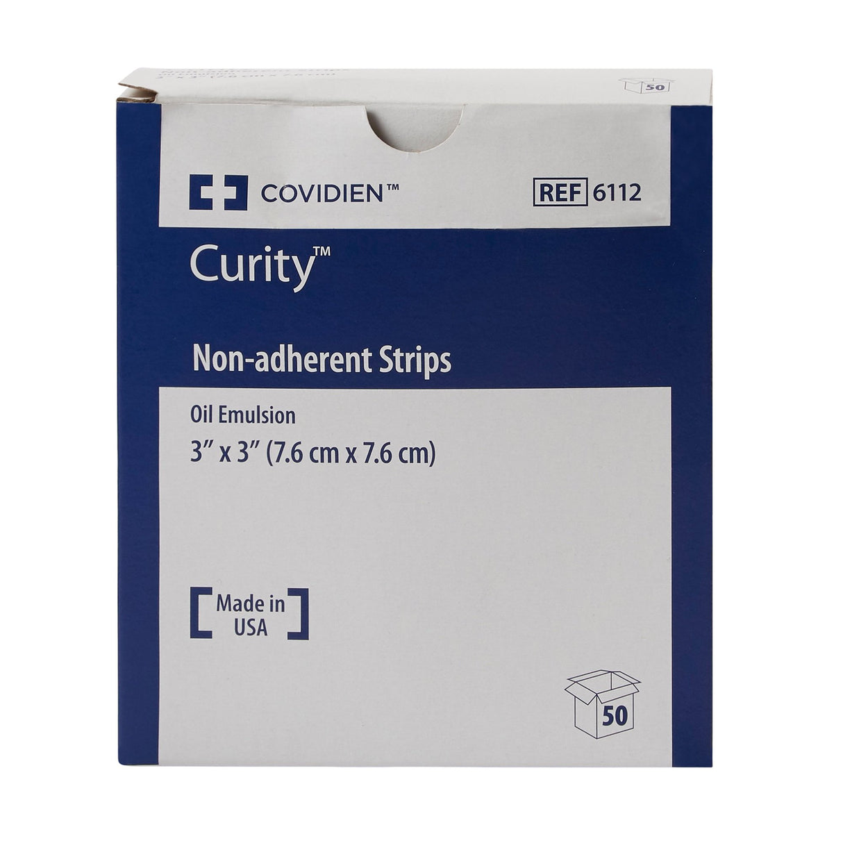 Oil Emulsion Impregnated Dressing Curity™ Square 3 X 3 Inch Sterile - BeHope