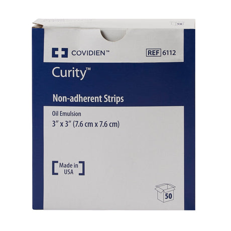 Oil Emulsion Impregnated Dressing Curity™ Square 3 X 3 Inch Sterile - BeHope