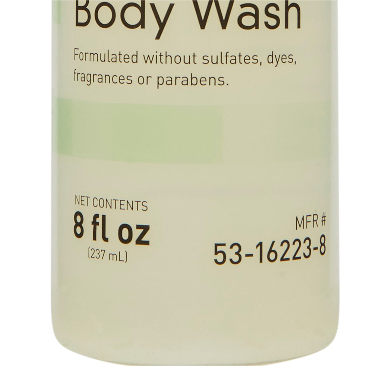 Shampoo and Body Wash McKesson Pure 8 oz. Flip Top Bottle Unscented