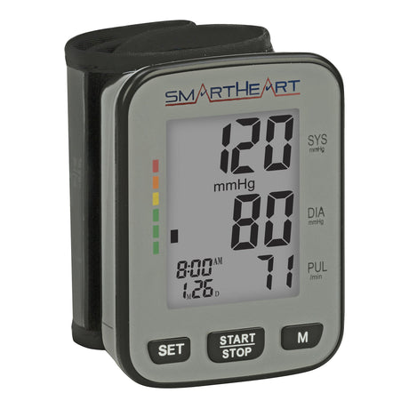 Home Automatic Digital Blood Pressure Monitor Smartheart Adult Cuff Nylon Cuff 13.5 to 21.5 cm Talking Model - BeHope
