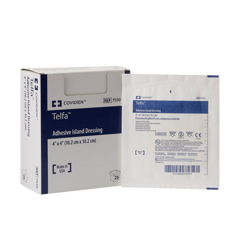 Island Dressing Telfa™ 4 X 4 Inch Square Sterile - BeHope
