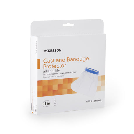 Leg Cast Cover McKesson Ankle Vinyl 12 Inch - BeHope