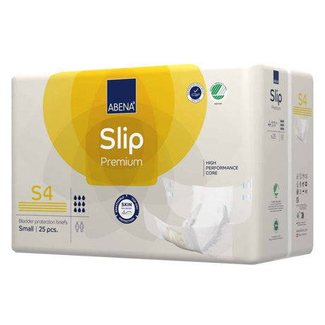 Unisex Adult Incontinence Brief Abena® Slip Premium S4 Small Disposable Heavy Absorbency - BeHope