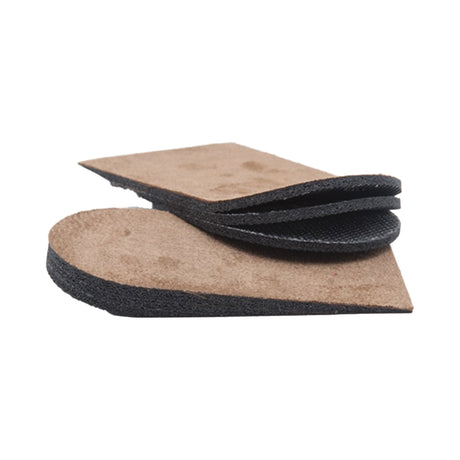 Heel Lift McKesson Leg Lifter Foam Core / Suede Top Female 8 to 11 / Male 6 to 9 Passion Mocha - BeHope