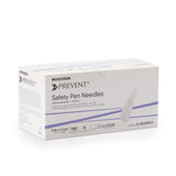Safety Insulin Pen Needle McKesson Prevent® 31 Gauge 6 mm Length Automatic Safety Without Back-End Shield - BeHope
