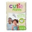 Unisex Toddler Training Pants Cutie Pants® Pull On with Tear Away Seams Size 4T to 5T Disposable Heavy Absorbency - BeHope