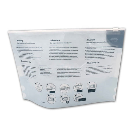 Microwaveable Steam Sanitizing Bags Ameda Clean Ease For Breast Pump Parts - BeHope