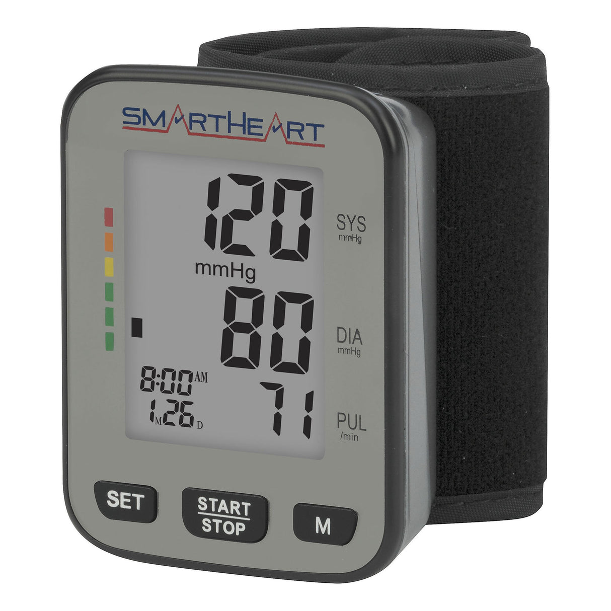 Home Automatic Digital Blood Pressure Monitor Smartheart Adult Cuff Nylon Cuff 13.5 to 21.5 cm Talking Model - BeHope