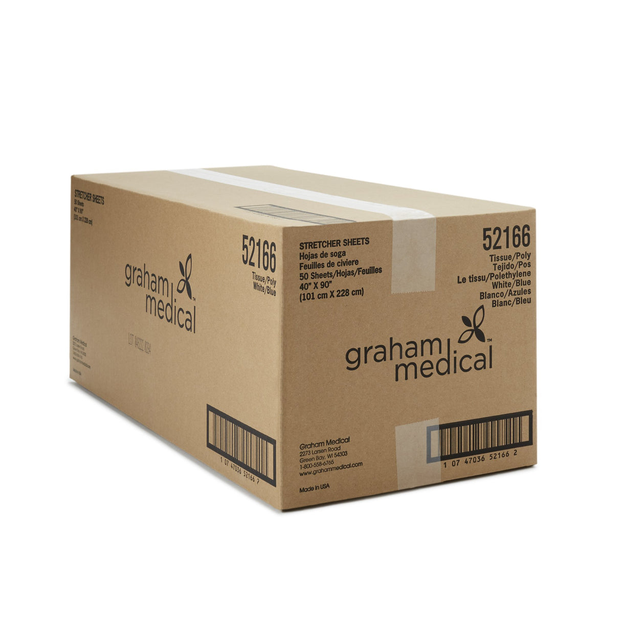 General Purpose Drape Exam Drape 40 X 90 Inch NonSterile - BeHope