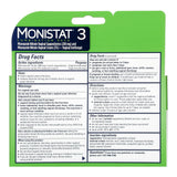 Vaginal Antifungal MONISTAT® 3-Day Treatment Combination Pack Ovule® 200 mg / 2% Strength Ovule® insert 3 Per Box Applicator - BeHope