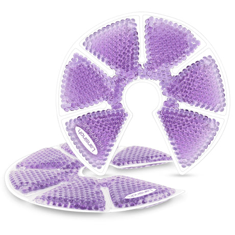 Hot / Cold Pack Lansinoh® TheraPearl® Breast 6-7/10 X 7 Inch Fabric / Plastic / Gel Reusable - BeHope