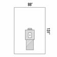 Orthopedic Drape Lower Extremity Drape 88 W X 131 L Inch Sterile - BeHope