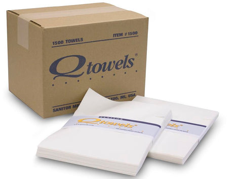 Paper Towel Q-Towels Flat 9 X 12 Inch - BeHope